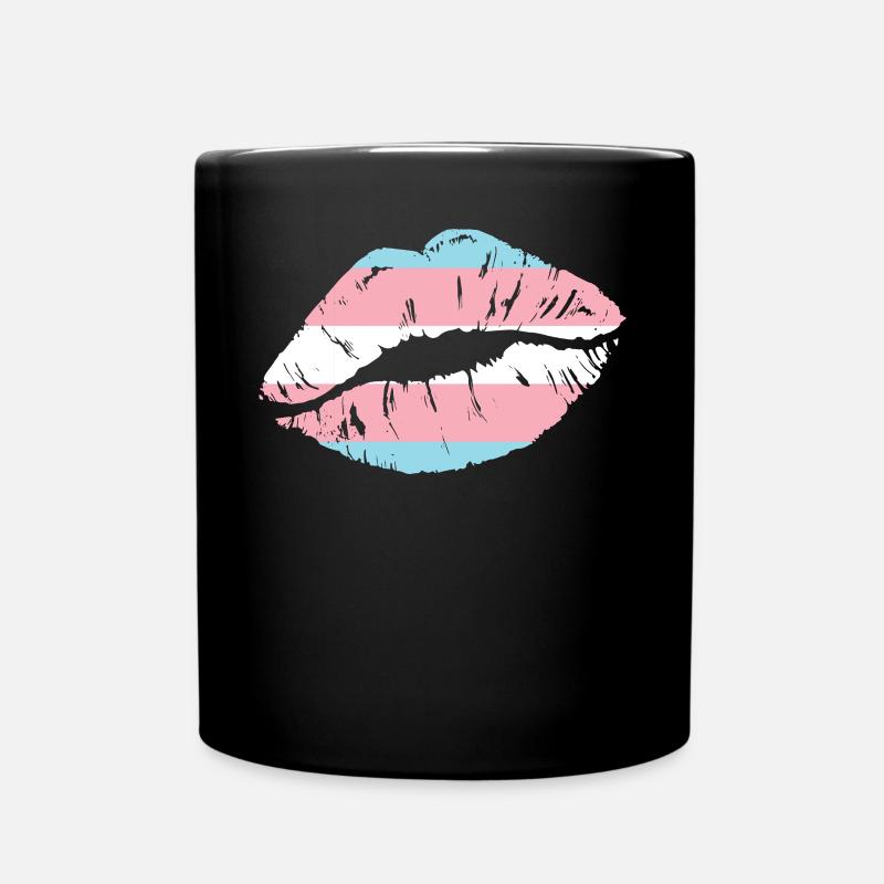 Fierté LGBT transgenre - Mug uni - noir