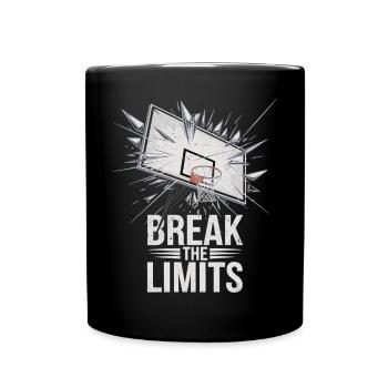 Dunk and Destruction – Break the Limits - Full Colour Mug - black - Front
