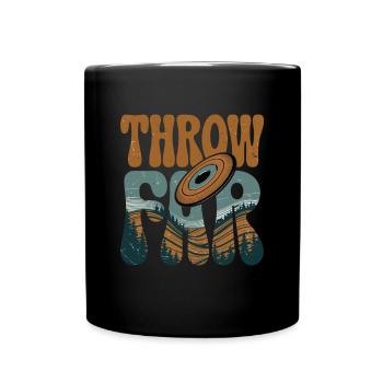 Lancer Far Frisbee Adventure Nature - Mug uni - noir - Devant
