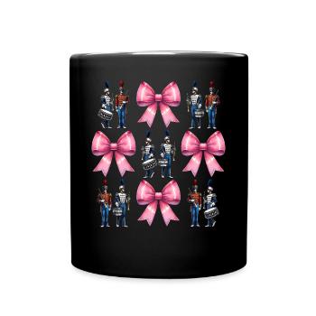 Coquette arc fanfare musicien fille - Mug uni - noir - Devant