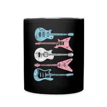 Fierté LGBT transgenre - Mug uni - noir - Devant