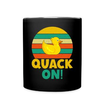 Cadeaux de canard pour les amateurs de canard - Mug uni - noir - Devant