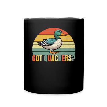Cadeaux de canard pour les amateurs de canard - Mug uni - noir - Devant