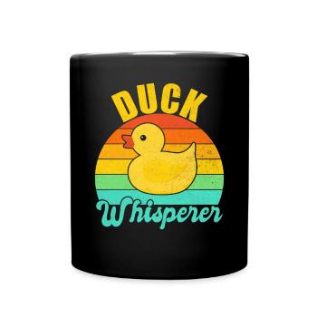 Duck Gifts for Duck Lovers - Tasse einfarbig - Schwarz - Vorne