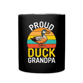 Duck Gifts for Duck Lovers - Full Colour Mug - black - Front