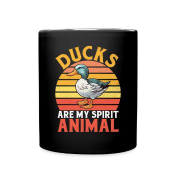 Cadeaux de canard pour les amateurs de canard - Mug uni - noir - Devant