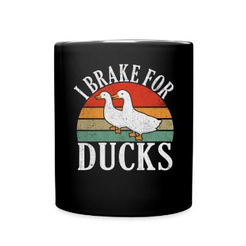 Cadeaux de canard pour les amateurs de canard - Mug uni - noir - Devant