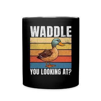Duck Gifts for Duck Lovers - Tasse einfarbig - Schwarz - Vorne