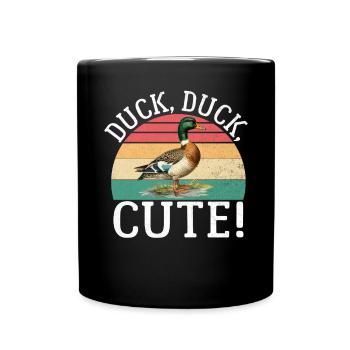 Cadeaux de canard pour les amateurs de canard - Mug uni - noir - Devant