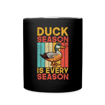 Duck Gifts for Duck Lovers - Full Colour Mug - black - Front