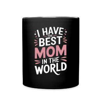 Fête des mères Maman Chère maman maman disant - Mug uni - noir - Devant