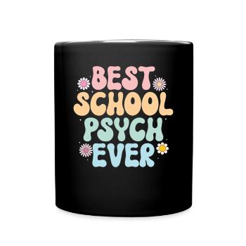 Psychologue scolaire Psychologie scolaire - Mug uni - noir - Devant