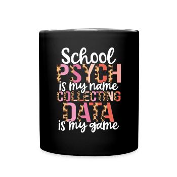 Psychologue scolaire Psychologie scolaire - Mug uni - noir - Devant