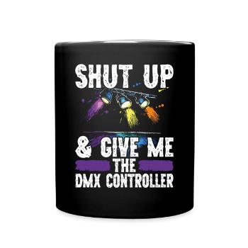 Lighting technician Lighting technician Lighting technology - Full Colour Mug - black - Front