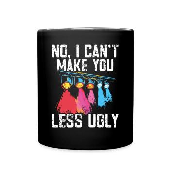 Lighting technician Lighting technician Lighting technology - Full Colour Mug - black - Front