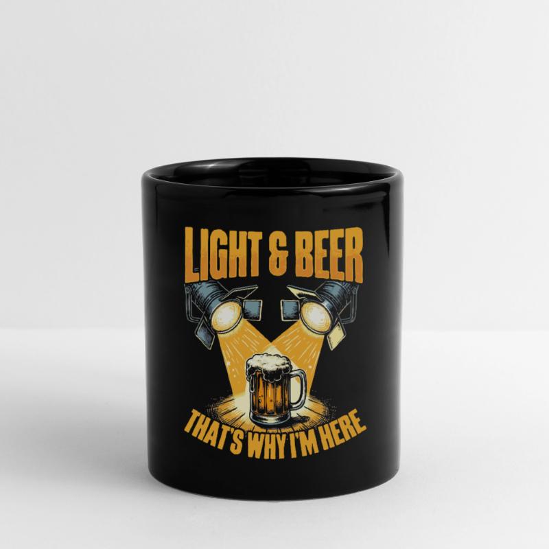 Lighting technician Lighting technician Lighting technology Full Colour Mug