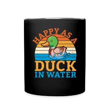 Duck Gifts for Duck Lovers - Tasse einfarbig - Schwarz - Vorne