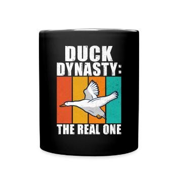 Duck Gifts for Duck Lovers - Full Colour Mug - black - Front
