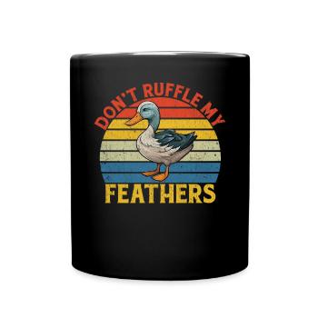 Duck Gifts for Duck Lovers - Full Colour Mug - black - Front