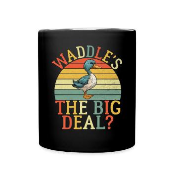 Cadeaux de canard pour les amateurs de canard - Mug uni - noir - Devant