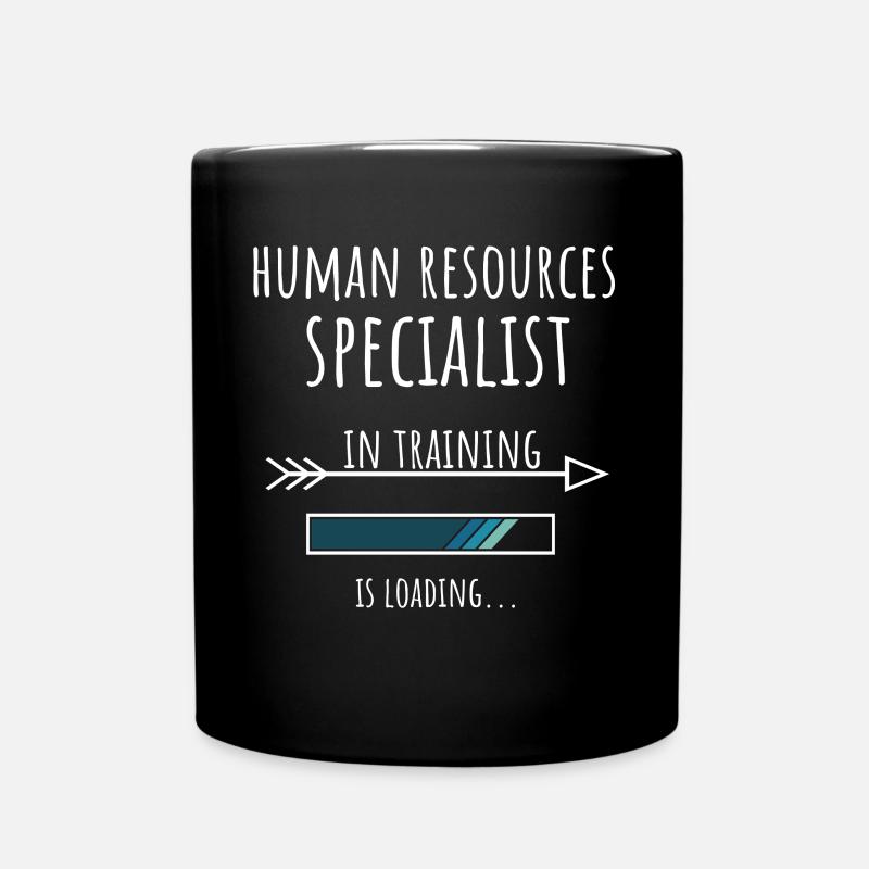 Human Resources Specialist in Ausbildung Beruf - Tasse einfarbig - Schwarz