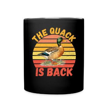Duck Gifts for Duck Lovers - Full Colour Mug - black - Front