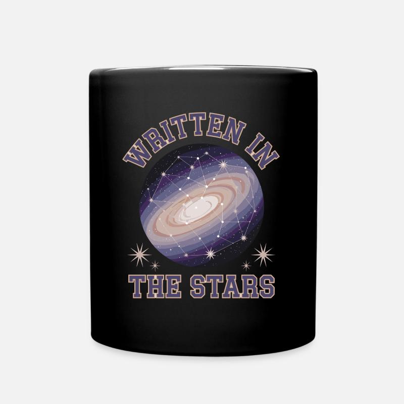 Écrit dans les étoiles La galaxie Design Dans L’univers - Mug uni - noir