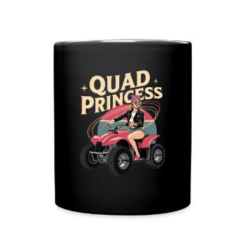Quad Princess Adventure pour les femmes dans le sport automobile - Mug uni - noir - Devant