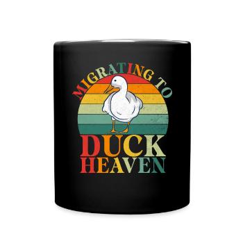 Cadeaux de canard pour les amateurs de canard - Mug uni - noir - Devant