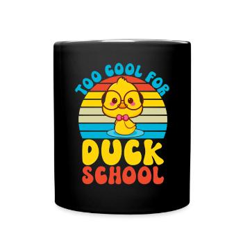 Duck Gifts for Duck Lovers - Full Colour Mug - black - Front