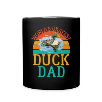 Duck Gifts for Duck Lovers - Full Colour Mug - black - Front