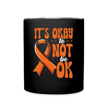 Infertility awareness IVF fertilization - Full Colour Mug - black - Front