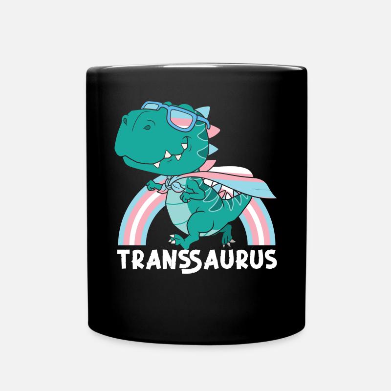 Transgender Trans LGBT Pride - Tasse einfarbig - Schwarz