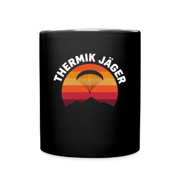 Aventure en parapente Thermal Hunter - Mug uni - noir - Devant