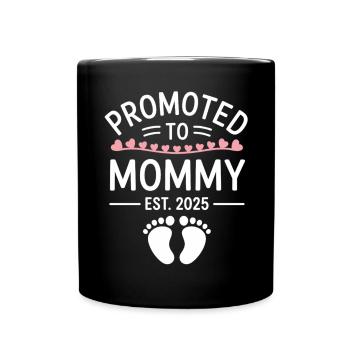 Chemise de Maternité 2025 - Mug uni - noir - Devant