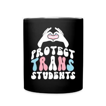 Fierté LGBT transgenre - Mug uni - noir - Devant