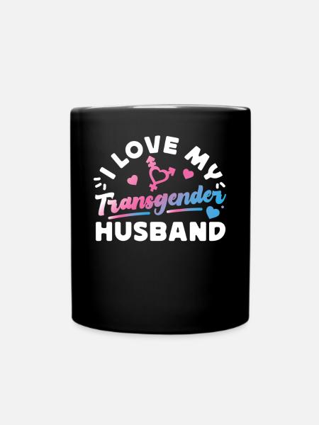 Transgender Trans LGBT Pride - Tasse einfarbig - Schwarz