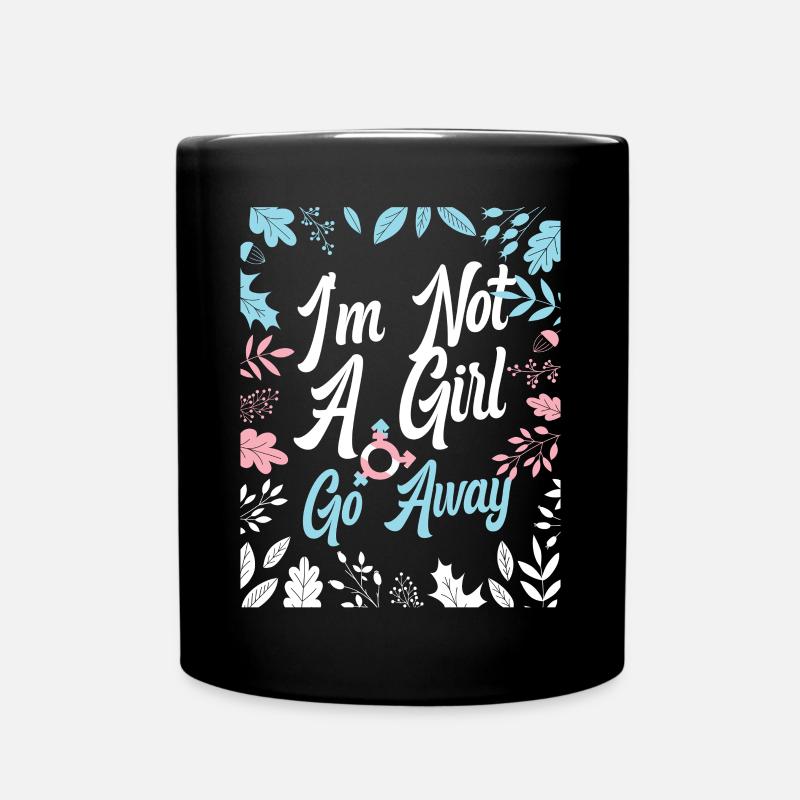 Fierté LGBT transgenre - Mug uni - noir
