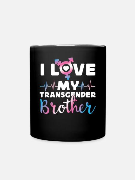 Transgender Trans LGBT Pride - Tasse einfarbig - Schwarz