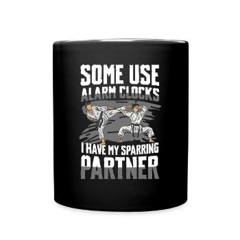 Certains utilisent des réveils, j’ai le mien - Mug uni - noir - Devant
