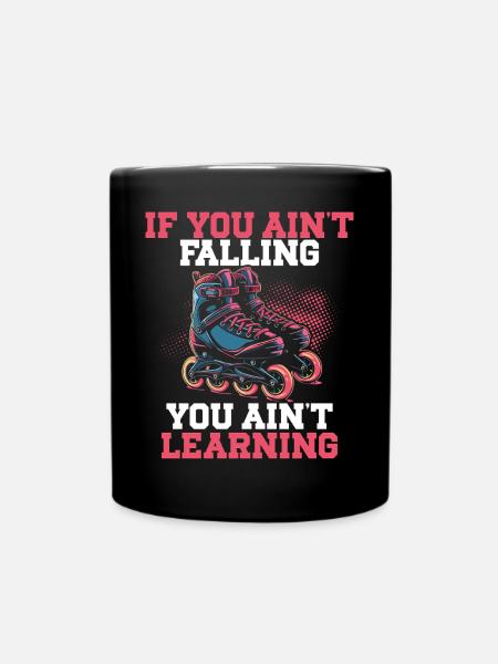 Inline Skating Rollerblading Inline Skates - Tasse einfarbig - Schwarz