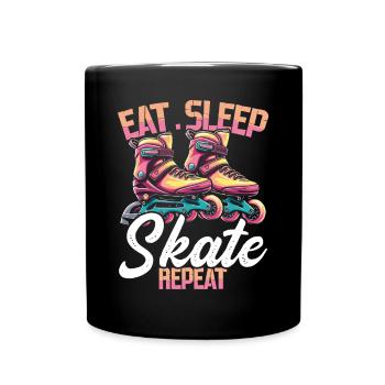 Patins à roues alignées Rollers Patins à roues alignées - Mug uni - noir - Devant
