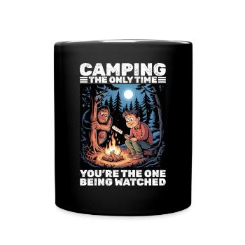 Bigfoot Sasquatch - Full Colour Mug - black - Front