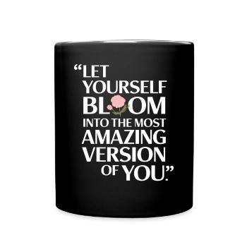 Laissez-vous dérouler jusqu’à la version la plus étonnante - Mug uni - noir - Devant