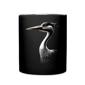 Stork Lover White Stork Giant Stork Storks Storks - Full Colour Mug - black - Front