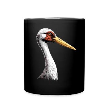 Amoureux des cigognes Cigognes blanches Cigognes géantes Cigognes - Mug uni - noir - Devant
