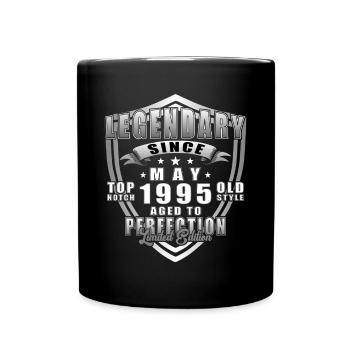 Mai 1995 Anniversaire Mai 1995 Mai 1995 - Mug uni - noir - Devant