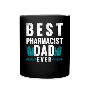 Pharmacy Tech Technician - Tasse einfarbig - Schwarz - Vorne