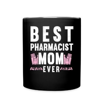 Technicien en pharmacie - Mug uni - noir - Devant
