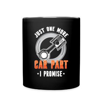Funny Classic Car Shirt - Full Colour Mug - black - Front